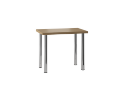 Stół S-01   (dąb naturalny / chrom) 60x90