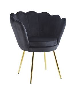 Fotel FR1-FX velvet  czarny