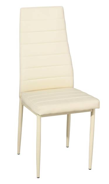Krzesło velvet  F261-3  beżowe