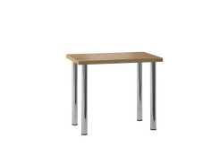 Stół S-01   (dąb lancelot / chrom) 60x90